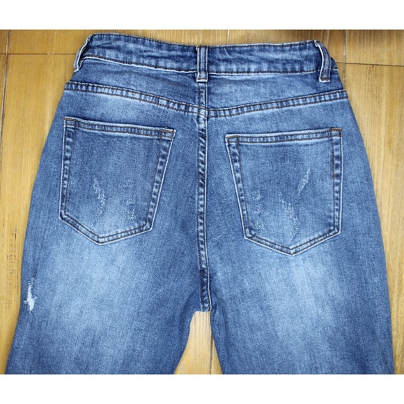 Distressed High Rise Mom Jean Bundle Lot l&M Black Label Denim Forum 25 1 - Picture 5 of 15